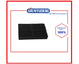 094514 058794 058594 FILTRO CAPPA CARBONE ATTIVOØ 192 x 140 x h 21 mm KIT 2 PZ - Foto 1 di 1
