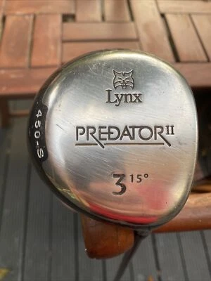 LYNX PREDATOR 11  3 WOOD Regular  SHAFT GOLF CLUB - Image 1 of 4