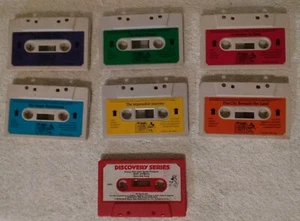 6 Disney The Talking Mickey Mouse Show Cassette Tapes +1 Discovery Series - Picture 1 of 8