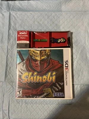 Shinobi Nintendo 3DS 2011 W/Luigi Stylus  NEW FACTORY SEALED - Image 1 of 4