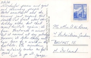 FAMILY HISTORY - POSTCARD - DANE - BELFAST FITZWILLIAM GARDENS N IRELAND - Foto 1 di 2