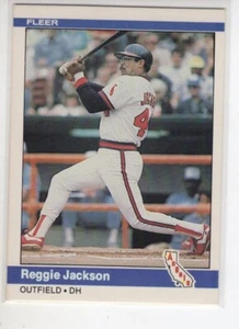 1984 FLEER REGGIE JACKSON BASEBALL CARD #520 EX - Picture 1 of 1