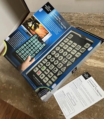 The Sharper Image Jumbo-Sized Universal TV Remote With Glow-In-The-Dark Keys  - Image 1 of 4