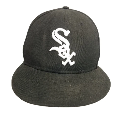 Chicago White Socks Baseball Hat MLB New Era Fitted Cap Size 7 1/8 Cover