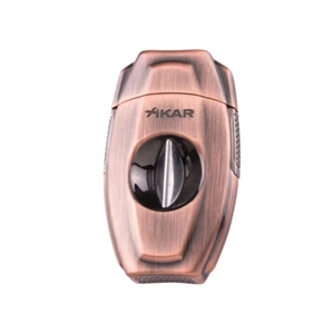 CORTADOR DE CIGARROS XIKAR® VX2 CORTE EN V bronce - Imagen 1 de 2