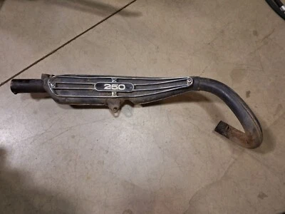 69-73 Yamaha 250 360 RT1 DT1 RT2 DT2 RT3 DT3 escape y protector térmico 291-14610-30 Foto 1 de 4