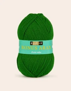 Sirdar Hayfield Bonus Aran 100g, Esmeralda 916 - Imagen 1 de 1
