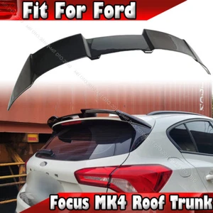 19-25 Fit For Ford Focus MK4 Hatchback OE Style Rear Roof Trunk Spoiler Unpaint - Foto 1 di 5
