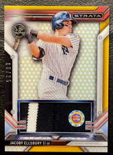 2016 Topps Strata Jacoby Ellsbury Clearly Authentic Gold Relic #06/25 Yankees
