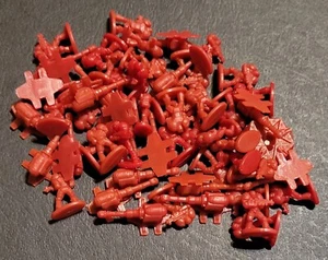 RISK Legacy RED Khan Industries Troop Replacement Army Pieces Complete 55 Pieces - Picture 1 of 3