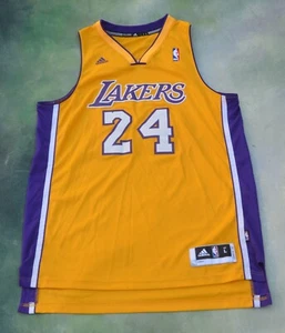 Adidas NBA Los Angeles Lakers Kobe Bryant #24 Jersey Size L. - Picture 1 of 11