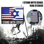 I Stand with Israel Flag Sticker 5.5*4.2IN,