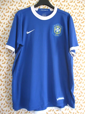 Maillot Bresil Nike 2006 Brasil Jersey Vintage shirt Homme - L - Photo 1/4