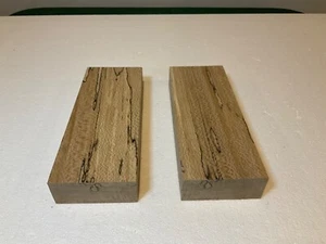 2 Quartersawn Spalted Sycamore, dried, planed flat 3”x7.5”x 1.25”. #13G - Picture 1 of 4