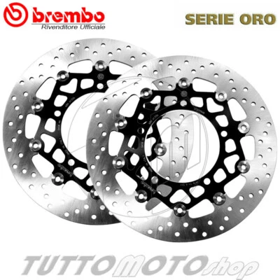 Coppia Dischi Freno SUZUKI DL 650 X V-STROM XT ABS 2022 2023 2024 / Brembo Ant. - Immagine 1 di 4