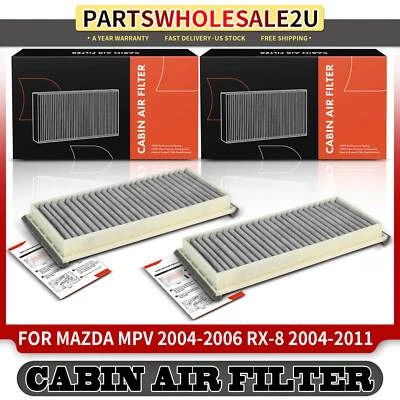 Воздушный фильтр салона с активированным углем для Mazda MPV 2004-2006 RX-8 2004-2011 2 шт.	 - Изображение 1 из 4