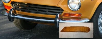 Lente de señal Fiat 124 Spider 1968-1974 pieza #: 11.611.716, Italia Foto 1 de 4