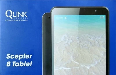 Brand New Sealed In Box QLink Scepter 8 Tablet - Image 1 of 4