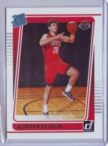2021-22 Panini Donruss - Rated Rookie #219 Alperen Sengun (RC) Rockets - Foto 1 di 2
