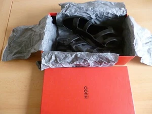 HUGO BOSS Damen Sandalen, Gr. 39 Schwarz, NEU!!! - Bild 1 von 6