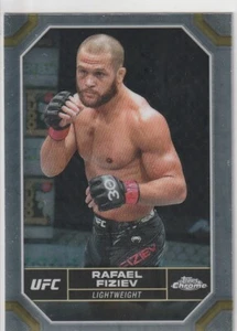 2024 Topps Chrome UFC Refractor #159 Rafael Fiziev - Picture 1 of 2