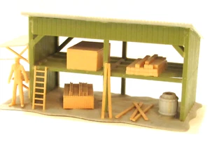 Lionel Lumber Shed Building 6-2720 O And O27 Gauge Railroad Scenery Wood Storage - Picture 1 of 8