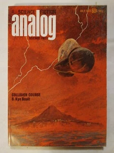 1972 July, Analog Sci-Fi/Fact Magazine, Collision Course (MH412) - Picture 1 of 4