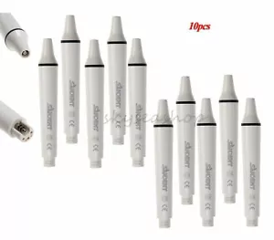 10 Manipolo Scaler Piezo Ultrasuoni Dentale per PICCHIO LEGNO EMS Punta Cavitron 135°C - Foto 1 di 9