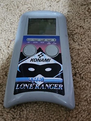 The Lone Ranger LCD Handheld Video Game Vintage Konami 1989 Used - image 1 of 4