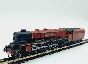 N Gauge Scale LMS Railway Duchess Nottingham Steam Locomotive Train Model - Picture 1 of 6