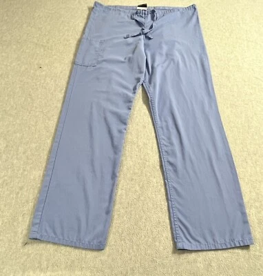Pantalones Médicos Scrub Zone Landau Unisex XSM Azul Enfermera Médica Laboratorio Dental Técnico Veterinario Foto 1 de 4