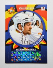2015-16 KHL Jokerit Helsinki Autograph #JOK-AUT-016 Ville Lajunen 19/80