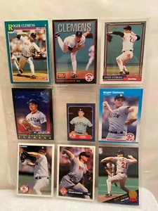 Roger Clemens ⚾ SUPER LOTTO R ⚾ con (9) carte da baseball Boston Red Sox MLB - Foto 1 di 2