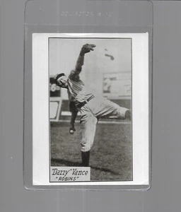 VINTAGE BASEBALL PHOTO CARD DAZZY VANCE METROPOLITAN MUSEUM OF ART COLLECTION - Picture 1 of 2