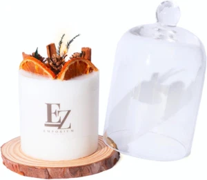 Luxury Scented Candle - 100% Soy Wax, Non-Toxic & Eco-Friendly, 50+ Hour Burn Ti - Picture 1 of 12