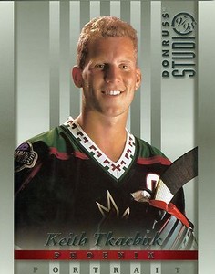 Keith Tkachuk 1997-98 Donruss Studio '97 Portrait Phoenix Coyotes #8 NM 8x10