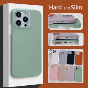 Coque Etui Cuir Antichoc Dur Léger Mince Pour Apple iPhone 15 14 13 Pro Max 12 - Photo 1 sur 17