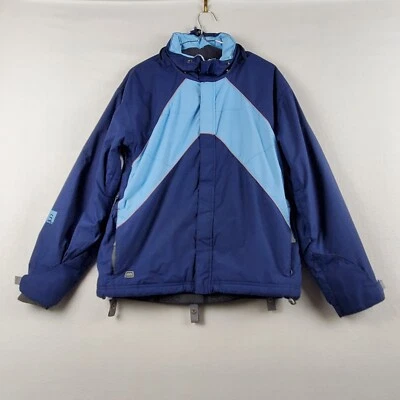 Chaqueta cortavientos 686 para mujer pequeña azul 100 % poliéster bolsillos forrada cremallera completa Foto 1 de 4