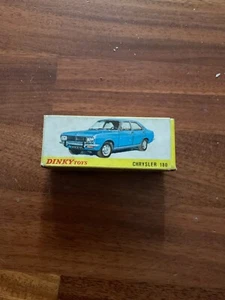 DINKY TOYS FRANCE. CHRYSLER 180. Ref: 1409 SOLO SCATOLA - Foto 1 di 3