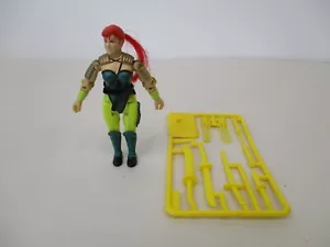 VINTAGE HASBRO 1992 G.I JOE COBRA LOOSE FIGURE SCARLETT NINJA FORCE COMPLETE - Picture 1 of 6