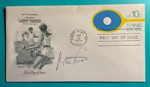 SIGNED MARTINA NAVRATILOVA FDC AUTOGRAPHED FIRST DAY COVER - TENNIS HOF - Picture 1 of 2