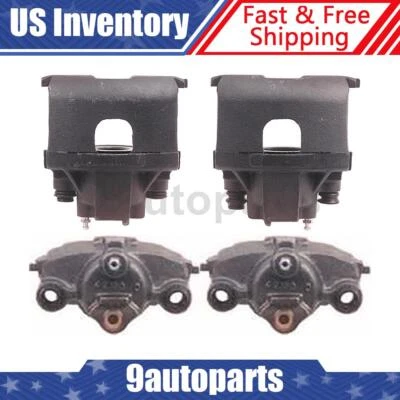 Juego de 4 pinzas de freno delanteras y traseras para Dodge Caravan 1997-1999 - Cardone Reman Foto 1 de 4