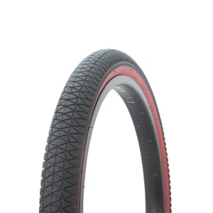 Bicycle Bike Tire 20" x 1.95" Black/Red BMX PRO+ X-CROSS THREAD - Picture 1 of 1