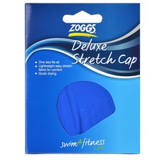 Zoggs Deluxe Stretch Fabric Womens Mens Kids Swimming Swim Cap Green 300607 GRN