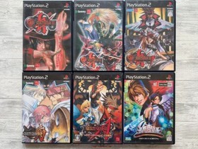 SONY PS2 Guilty Gear series & Neogeo Battle Coliseum set from Japan