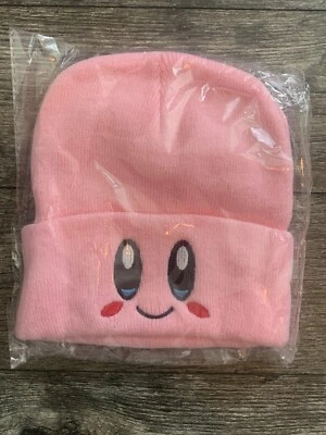 Kirby Unisex Tejido Gorro / Calavera / Sombrero / Gorra (Rosa) - Se Adapta a Adultos y Niños  Foto 1 de 3