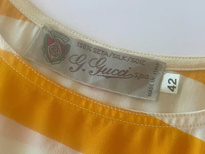 VINTAGE Gucci Tank Top  Silk Womens - Image 1 of 4