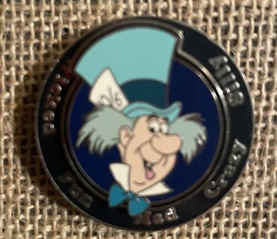 Disney Mad Hatter-Alice in Wonderland-Personality Spinner Pin - Image 1 of 2