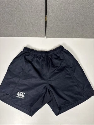 Canterbury Black Shorts Solid Size Small Elastic Waist - Image 1 of 4