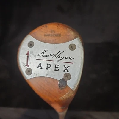 Ben Hogan Apex Persimmon Driver Right-Handed Stiff Shaft 43.5" - Image 1 of 4